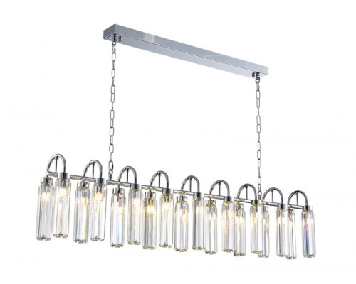 Оформить заказ Подвесная люстра Newport 4526+12/S chrome| VIVID-LIGHT.RU