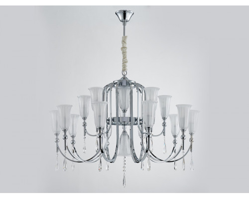 Купить Подвесная люстра Newport 4810+6/C chrome| VIVID-LIGHT.RU