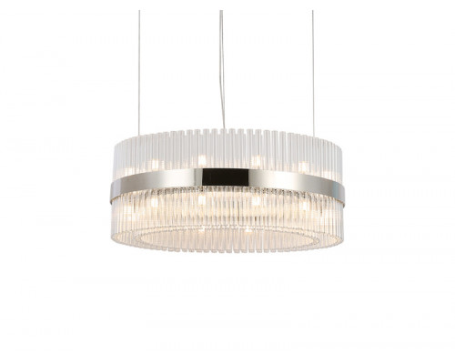 Оформить заказ Подвесная люстра Newport 8439+15/S nickel| VIVID-LIGHT.RU