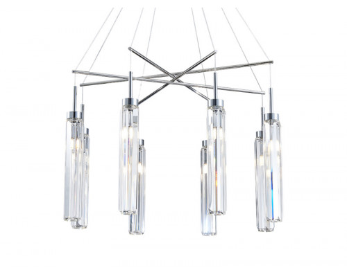 Купить Подвесная люстра Newport 4524+4/S chrome| VIVID-LIGHT.RU