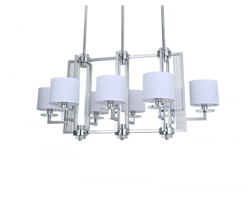 Оформить заказ Подвесная люстра Newport 35408/S chrome без абажуров| VIVID-LIGHT.RU