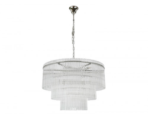 Купить Подвесная люстра Newport 3689+9/C nickel| VIVID-LIGHT.RU