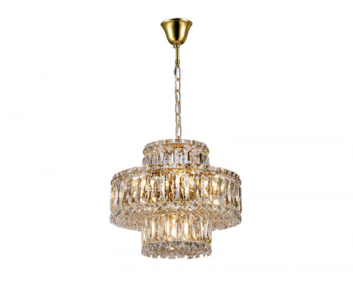 Заказать Подвесная люстра Newport 8458+3/C gold| VIVID-LIGHT.RU