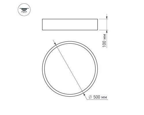 Сделать заказ Накладной светильник Arlight 022107(2)| VIVID-LIGHT.RU