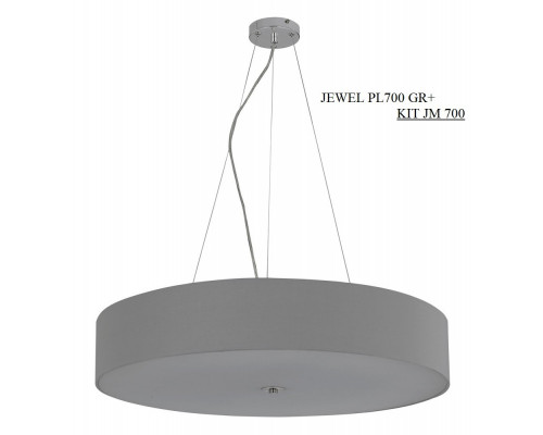 Оформить заказ Накладной светильник Crystal Lux JEWEL PL700 GR| VIVID-LIGHT.RU