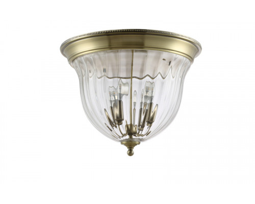 Оформить заказ Накладной светильник Crystal Lux JUGO PL4 BRONZE/TRANSPARENTE| VIVID-LIGHT.RU