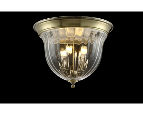 Оформить заказ Накладной светильник Crystal Lux JUGO PL4 BRONZE/TRANSPARENTE| VIVID-LIGHT.RU