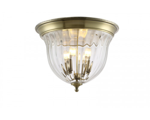Оформить заказ Накладной светильник Crystal Lux JUGO PL4 BRONZE/TRANSPARENTE| VIVID-LIGHT.RU