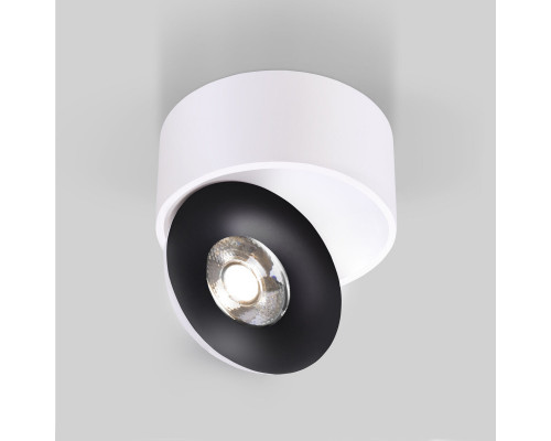 Оформить заказ Накладной светильник Elektrostandard Glide 8W белый/черный (25100/LED)| VIVID-LIGHT.RU