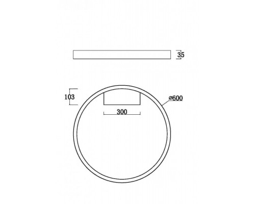 Оформить заказ Накладной светильник Maytoni MOD058CL-L35B3K| VIVID-LIGHT.RU