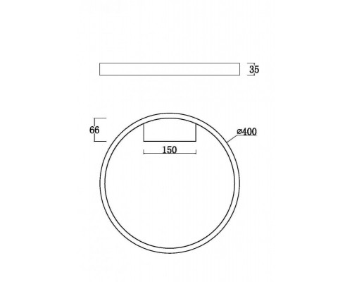 Оформить заказ Накладной светильник Maytoni MOD058CL-L25W3K| VIVID-LIGHT.RU