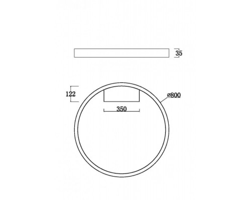 Заказать Накладной светильник Maytoni MOD058CL-L50BS3K| VIVID-LIGHT.RU