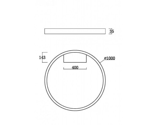 Заказать Накладной светильник Maytoni MOD058CL-L65BS3K| VIVID-LIGHT.RU