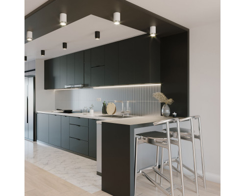 Оформить заказ Накладной светильник Elektrostandard Cors 10W (25032/LED) белый/серебро| VIVID-LIGHT.RU