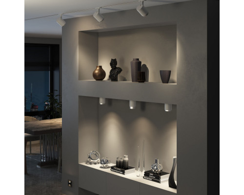 Оформить заказ Накладной светильник Elektrostandard Cors 10W (25032/LED) белый/серебро| VIVID-LIGHT.RU