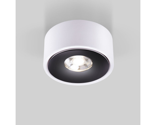 Оформить заказ Накладной светильник Elektrostandard Glide 8W белый/черный (25100/LED)| VIVID-LIGHT.RU