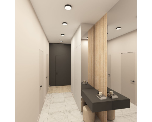 Оформить заказ Накладной светильник Denkirs DK2850-BK| VIVID-LIGHT.RU