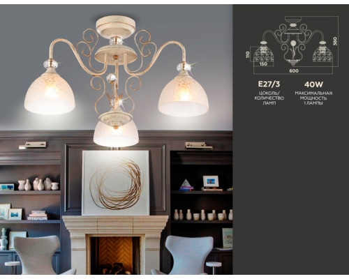 Заказать Накладной светильник Ambrella Light TR3055| VIVID-LIGHT.RU