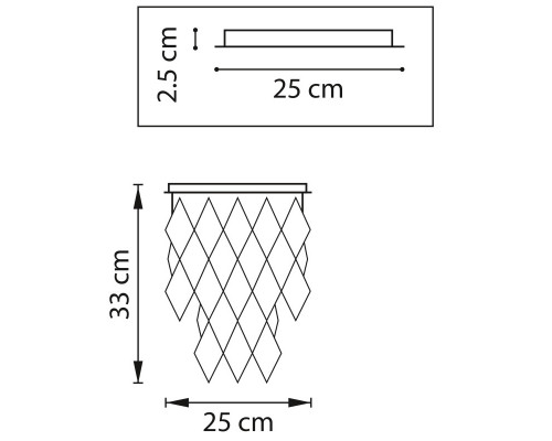 Купить Накладной светильник Lightstar 722063| VIVID-LIGHT.RU