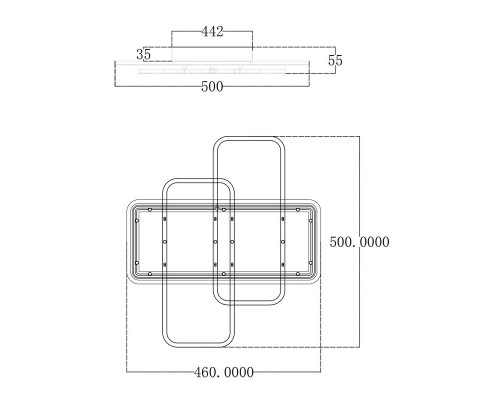 Купить Накладной светильник Escada 10215/S LED| VIVID-LIGHT.RU