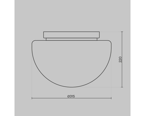 Оформить заказ Накладной светильник Maytoni MOD270CL-01G| VIVID-LIGHT.RU