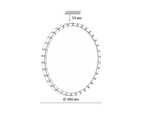 Сделать заказ Накладной светильник Sonex 7648/EL| VIVID-LIGHT.RU