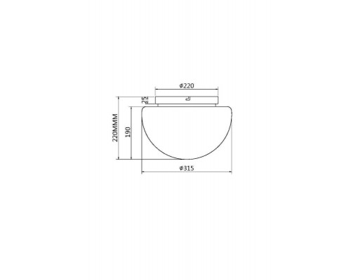 Заказать Накладной светильник Maytoni MOD270CL-01B| VIVID-LIGHT.RU
