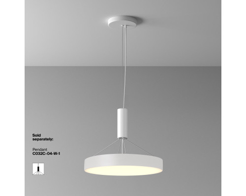 Оформить заказ Накладной светильник Maytoni Technical C032CL-45W3K-RD-W| VIVID-LIGHT.RU