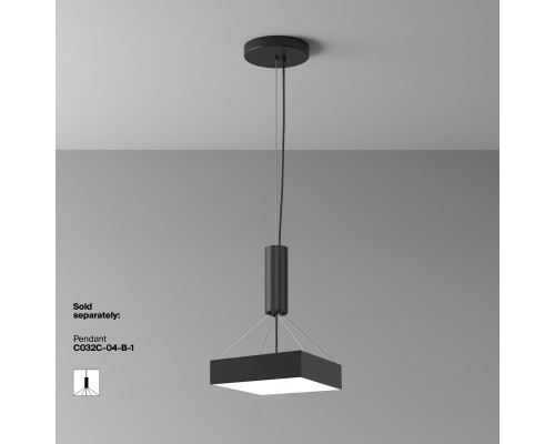 Заказать Накладной светильник Maytoni Technical C032CL-36W4K-SQ-B| VIVID-LIGHT.RU