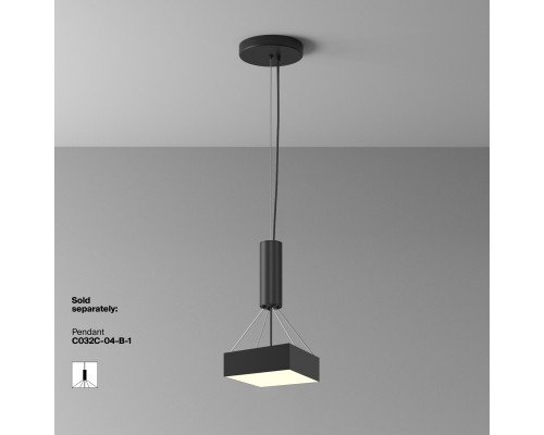 Заказать Накладной светильник Maytoni Technical C032CL-24W3K-SQ-B| VIVID-LIGHT.RU