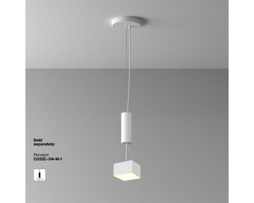 Купить Накладной светильник Maytoni Technical C032CL-12W3K-SQ-W| VIVID-LIGHT.RU