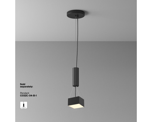 Сделать заказ Накладной светильник Maytoni Technical C032CL-12W3K-SQ-B| VIVID-LIGHT.RU