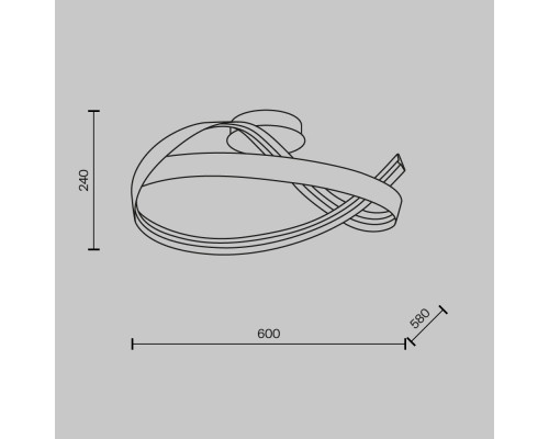 Заказать Накладной светильник Maytoni MOD283CL-L34BS3K| VIVID-LIGHT.RU