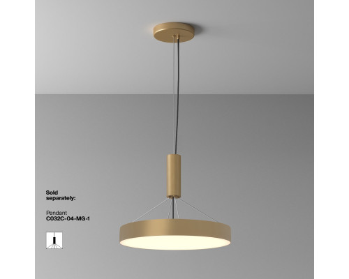 Оформить заказ Накладной светильник Maytoni Technical C032CL-45W3K-RD-MG| VIVID-LIGHT.RU