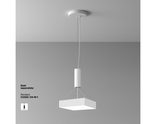 Купить Накладной светильник Maytoni Technical C032CL-36W4K-SQ-W| VIVID-LIGHT.RU