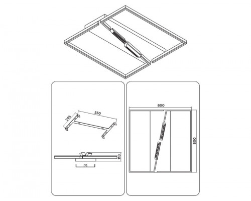 Заказать Накладной светильник Ambrella Light FL51467| VIVID-LIGHT.RU