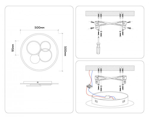 Заказать Накладной светильник Ambrella Light FL4802| VIVID-LIGHT.RU