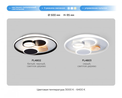 Заказать Накладной светильник Ambrella Light FL4802| VIVID-LIGHT.RU