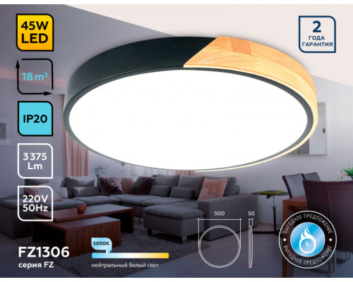 Сделать заказ Накладной светильник Ambrella Light FZ1306| VIVID-LIGHT.RU