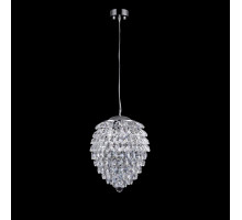 Подвесной светильник Crystal Lux CHARME SP2+2 LED CHROME/TRANSPARENT