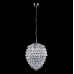 Купить Подвесной светильник Crystal Lux CHARME SP3+3 LED CHROME/TRANSPARENT| VIVID-LIGHT.RU