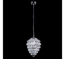 Подвесной светильник Crystal Lux CHARME SP1+1 LED CHROME/TRANSPARENT