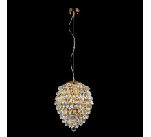 Подвесной светильник Crystal Lux CHARME SP3+3 LED GOLD/TRANSPARENT