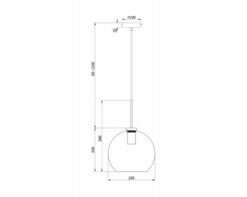 Купить Подвесной светильник Freya FR8003PL-01BS| VIVID-LIGHT.RU