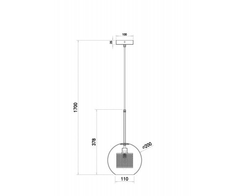 Заказать Подвесной светильник Freya FR8018PL-01N| VIVID-LIGHT.RU