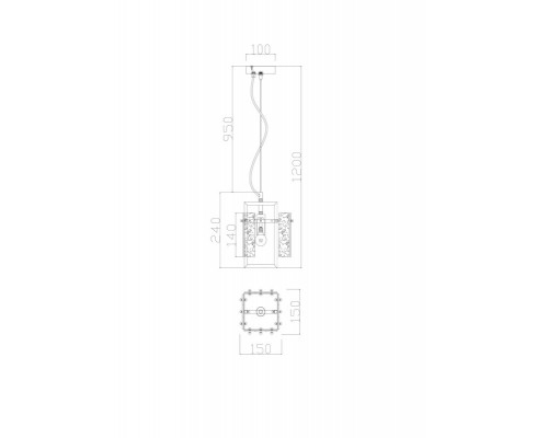 Сделать заказ Подвесной светильник Freya FR5166PL-01N| VIVID-LIGHT.RU