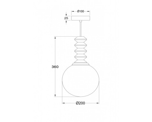 Сделать заказ Подвесной светильник Maytoni P150PL-01BG| VIVID-LIGHT.RU