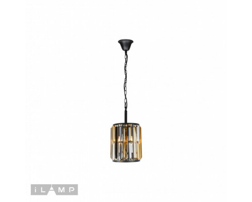 Сделать заказ Подвесной светильник iLamp 10390-1P BK| VIVID-LIGHT.RU