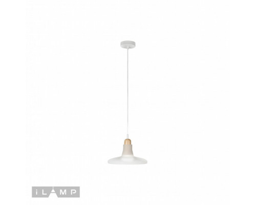 Купить Подвесной светильник iLamp AP9006-1D WH| VIVID-LIGHT.RU