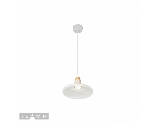 Купить Подвесной светильник iLamp AP9006-1D WH| VIVID-LIGHT.RU